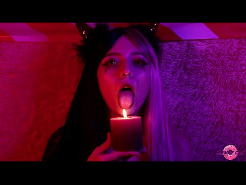❤️ Blowjob na-anụ ọkụ n'obi sitere na Sexy Succubus nwere mmezu ọnụ Mmekọahụ ❌️