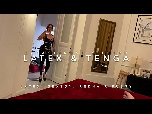 ❤️ Nwa nkịrịkọ na-acha uhie uhie yi uwe latex nke nnochi anya Mmekọahụ ❌️